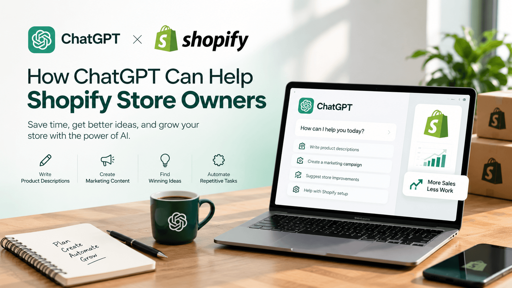 How to Use ChatGPT for Shopify to Grow Your Store