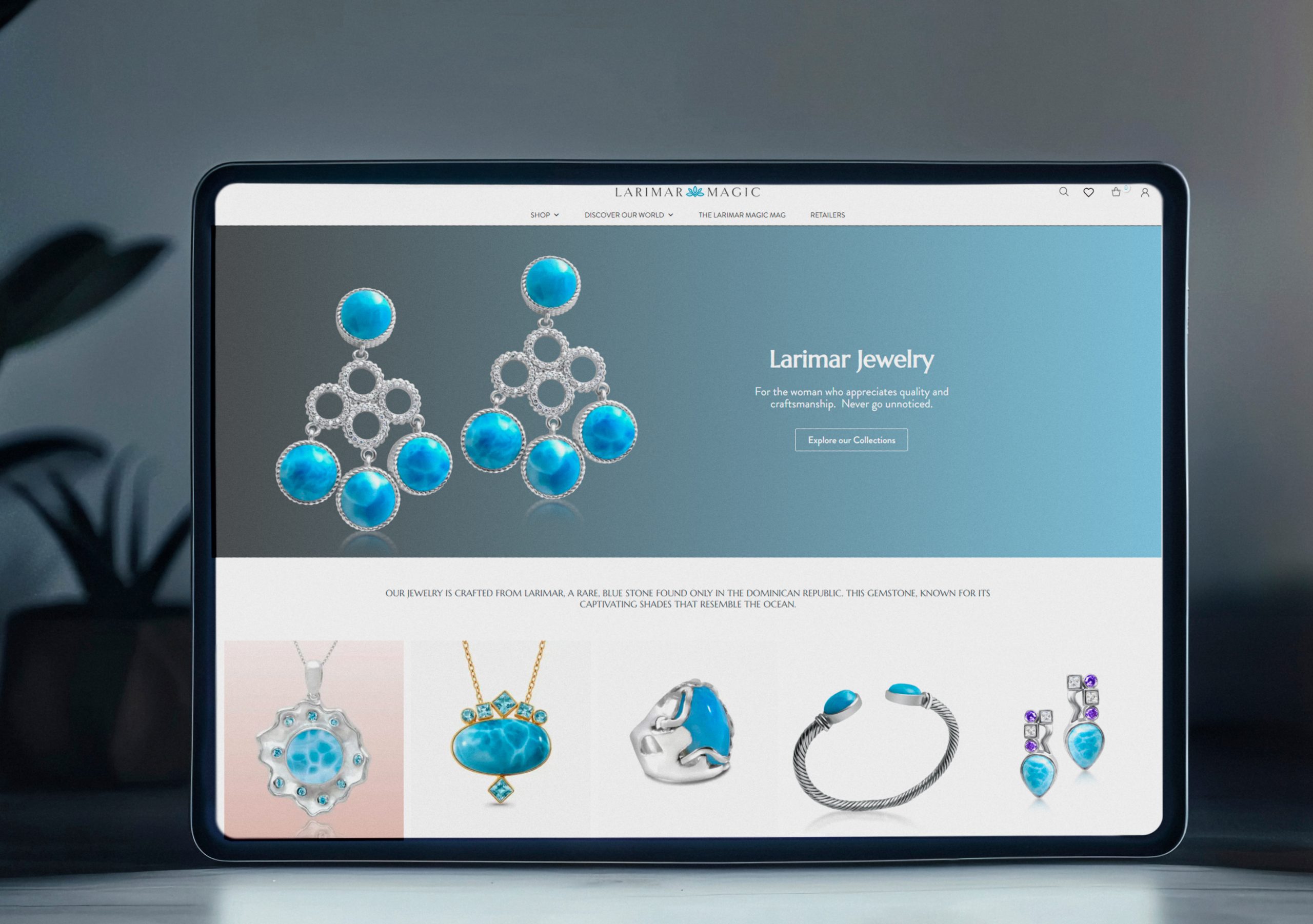 Larimar Jewelry